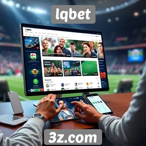 Experiência do usuário na navegação pelo site lqbet